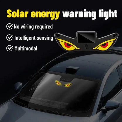 💥LAST DAY 70% OFF-🚗LaozikTM Car Rear Window Dynamic LED Display – Vampire Devil Eye Emoji Panel, Auto Decorative Light