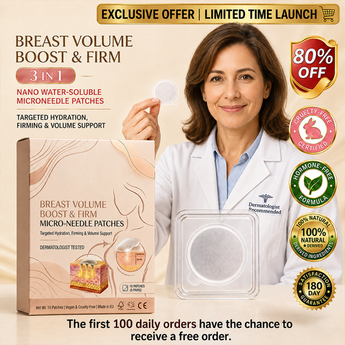 💥Ctmson® Targeted Breast Enhancement Advanced Nano Microneedle Patch