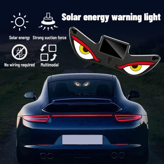 💥LAST DAY 70% OFF-🚗LaozikTM Car Rear Window Dynamic LED Display – Vampire Devil Eye Emoji Panel, Auto Decorative Light