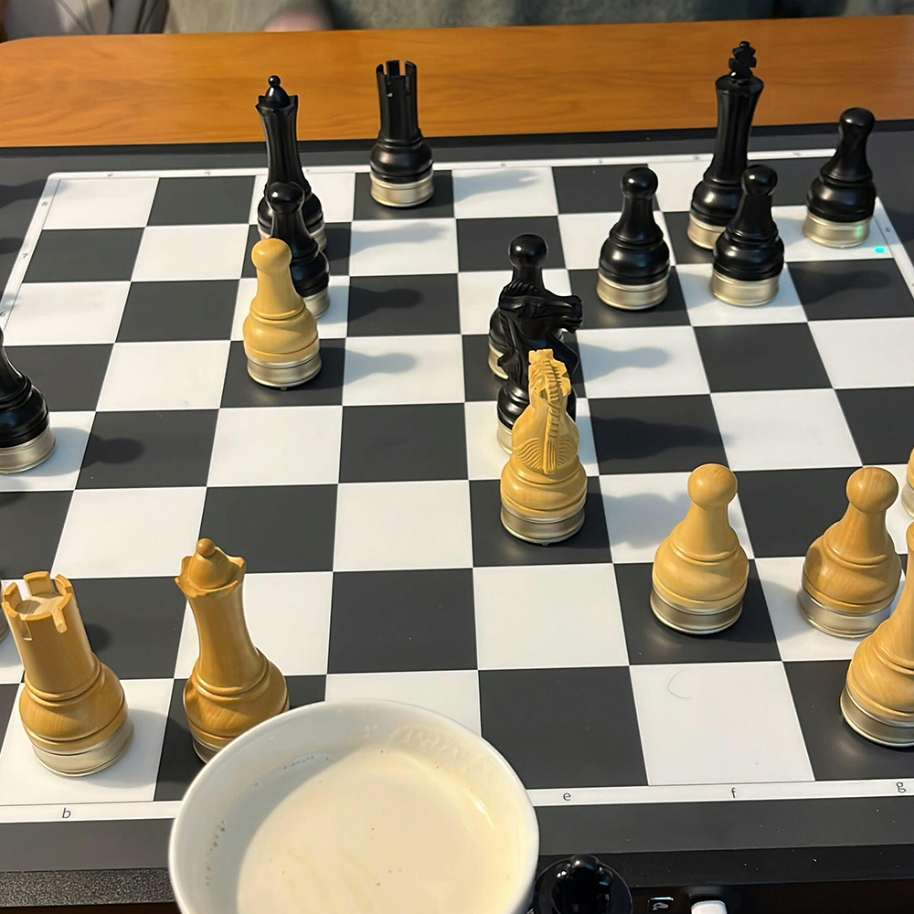 🔥Advanced Robotic Chessboard with Wooden Pieces — 66% OFF Today Only!