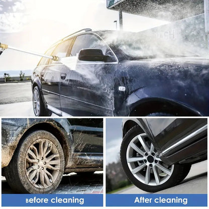 🔫 50% OFF! 💦 High-Pressure Garden Hose Nozzle – 2 Nozzles, Stainless Steel & Leak-Proof 🚗